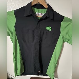 Mac tools Red Kap brand work shirt button up size L